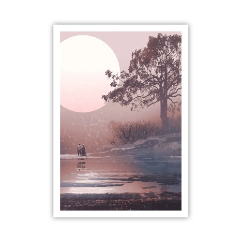 Poster - nacht wonderen - 70x100 cm