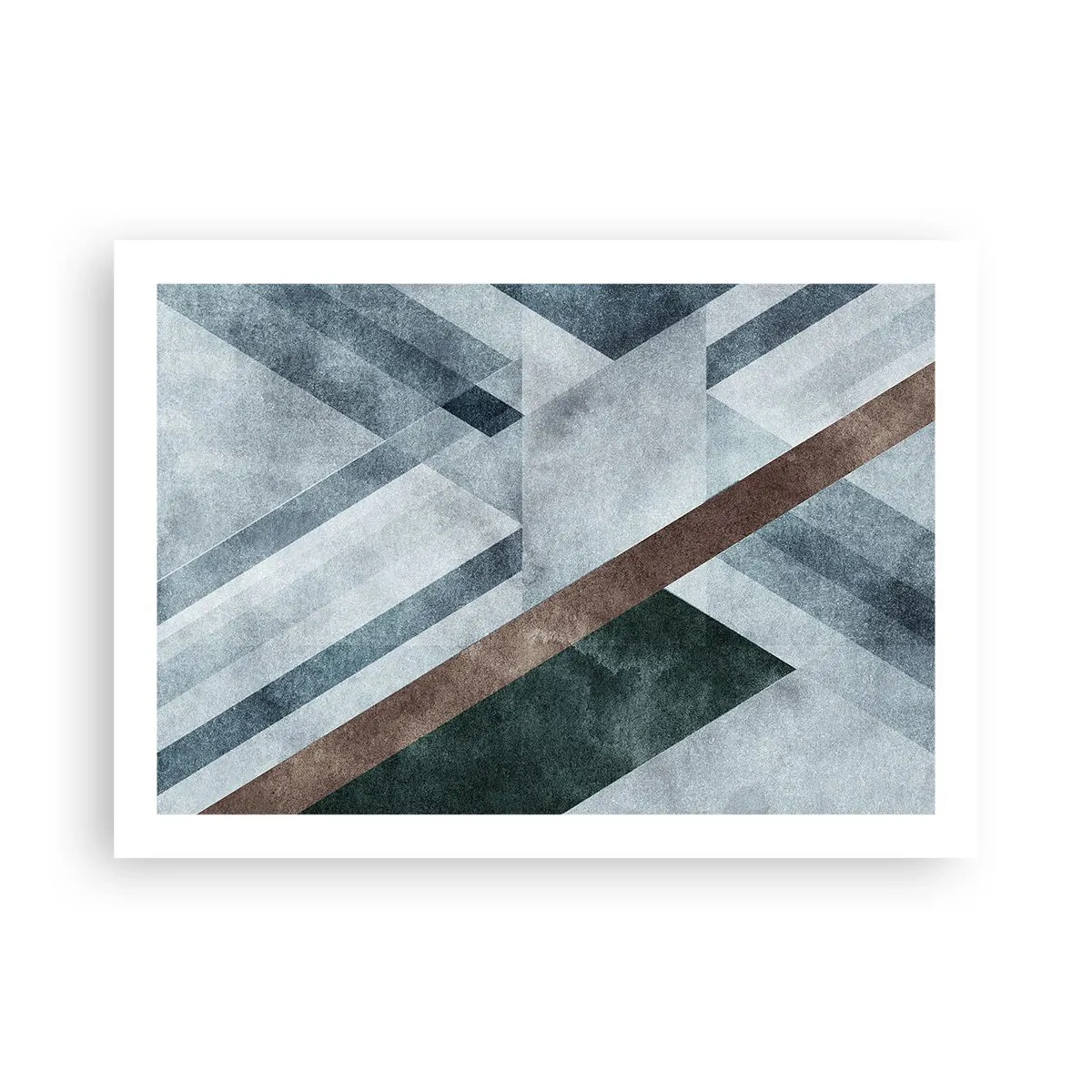 Poster - Verfijnde elegantie van geometrie - 70x50 cm