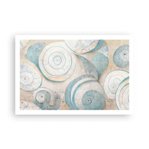 Poster - Wat zit er in de schelp? - 91x61 cm