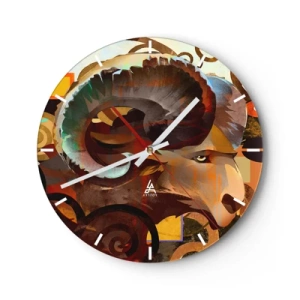 Wandklok - Klok - Magie - religies - rituelen - 40x40 cm
