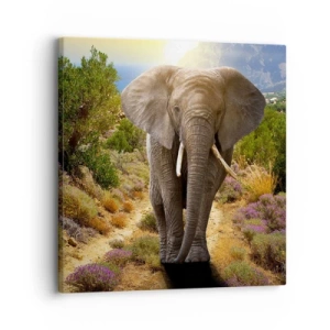 Schilderen op canvas - Zo zag Eden eruit - 30x30 cm