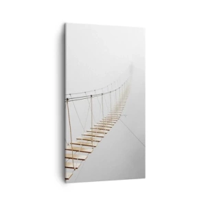 Schilderen op canvas - Waar zal het je brengen? - 45x80 cm