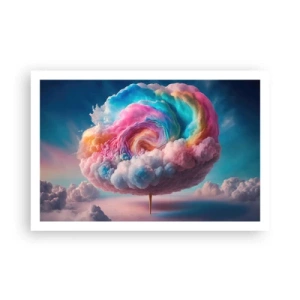 Poster - De droom van een pretpark - 91x61 cm