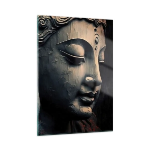 Schilderen op glas - In harmonie met de wereld - 50x70 cm