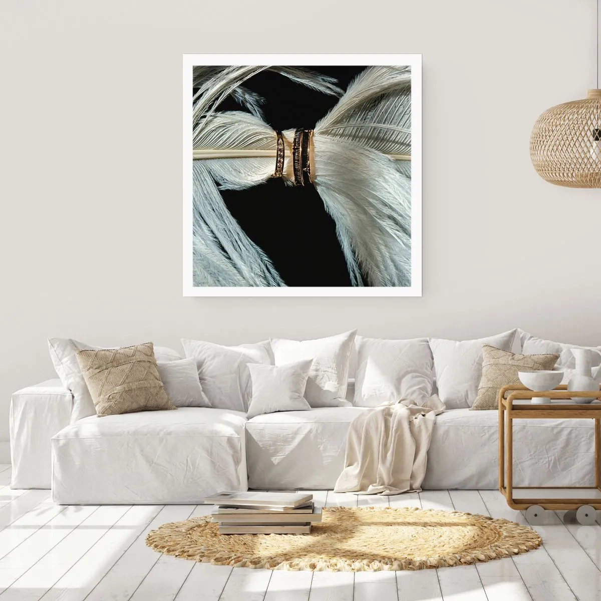 Poster - ... en ik zal je niet verlaten ... - 40x40 cm