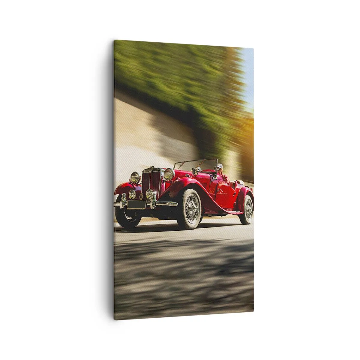 Schilderen op canvas - Mooier dan Nike van Samothrace - 45x80 cm