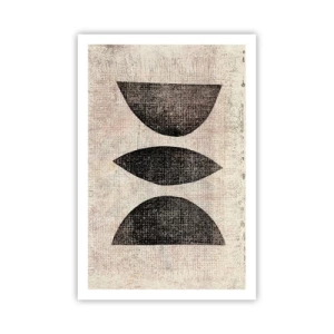 Poster - etnische abstractie - 61x91 cm