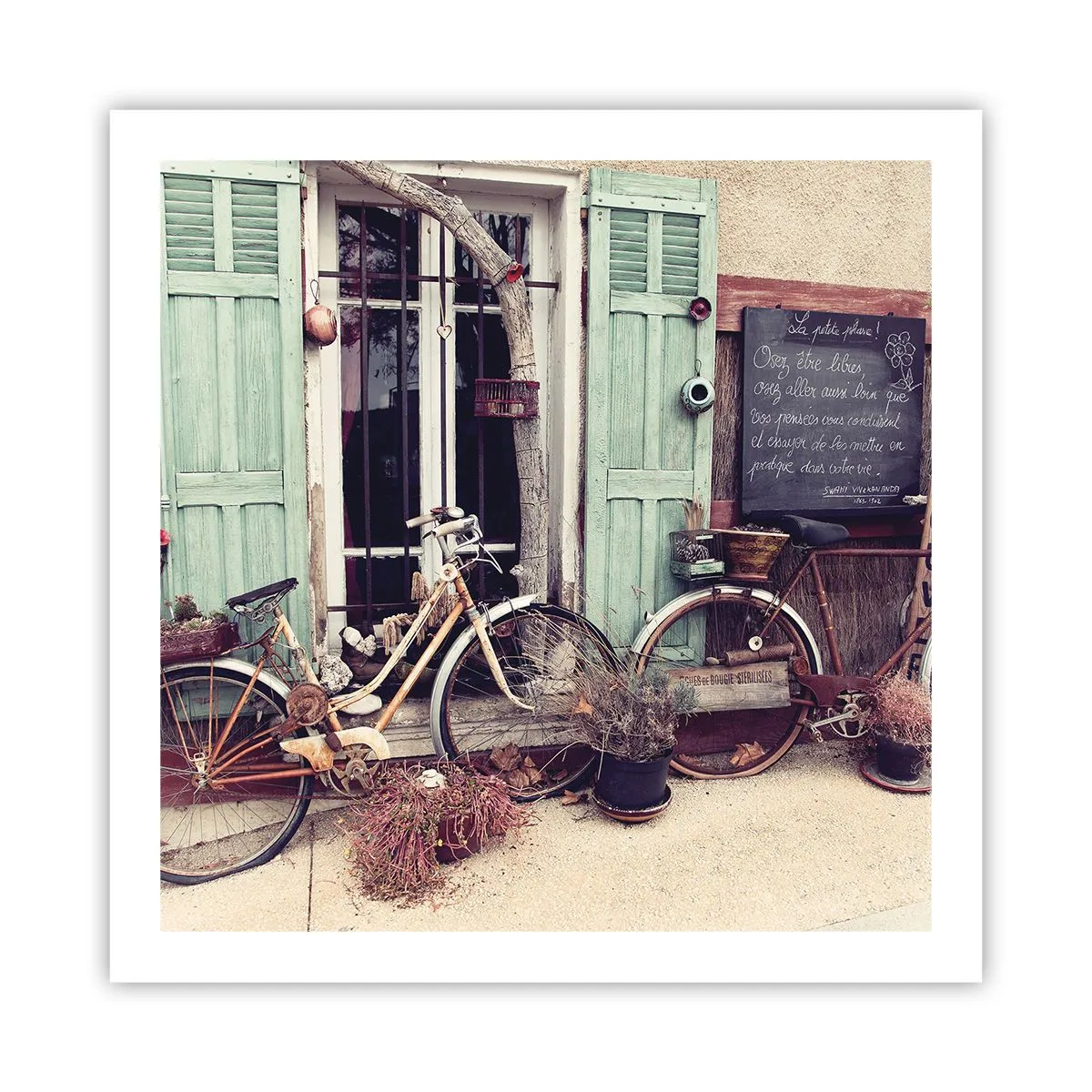Poster - Lang leve de provincie - 60x60 cm