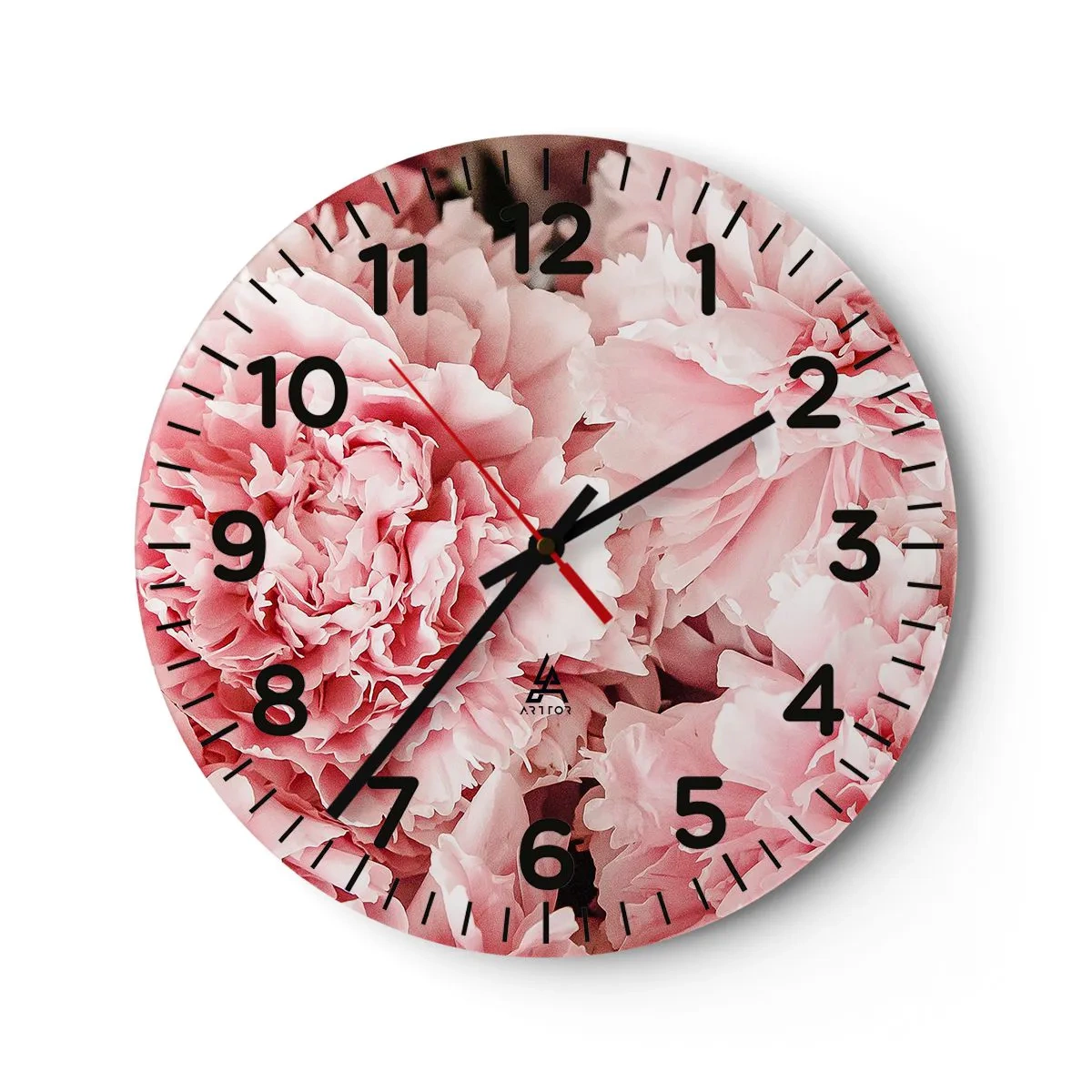 Wandklok - Klok - Roze droom - 40x40 cm