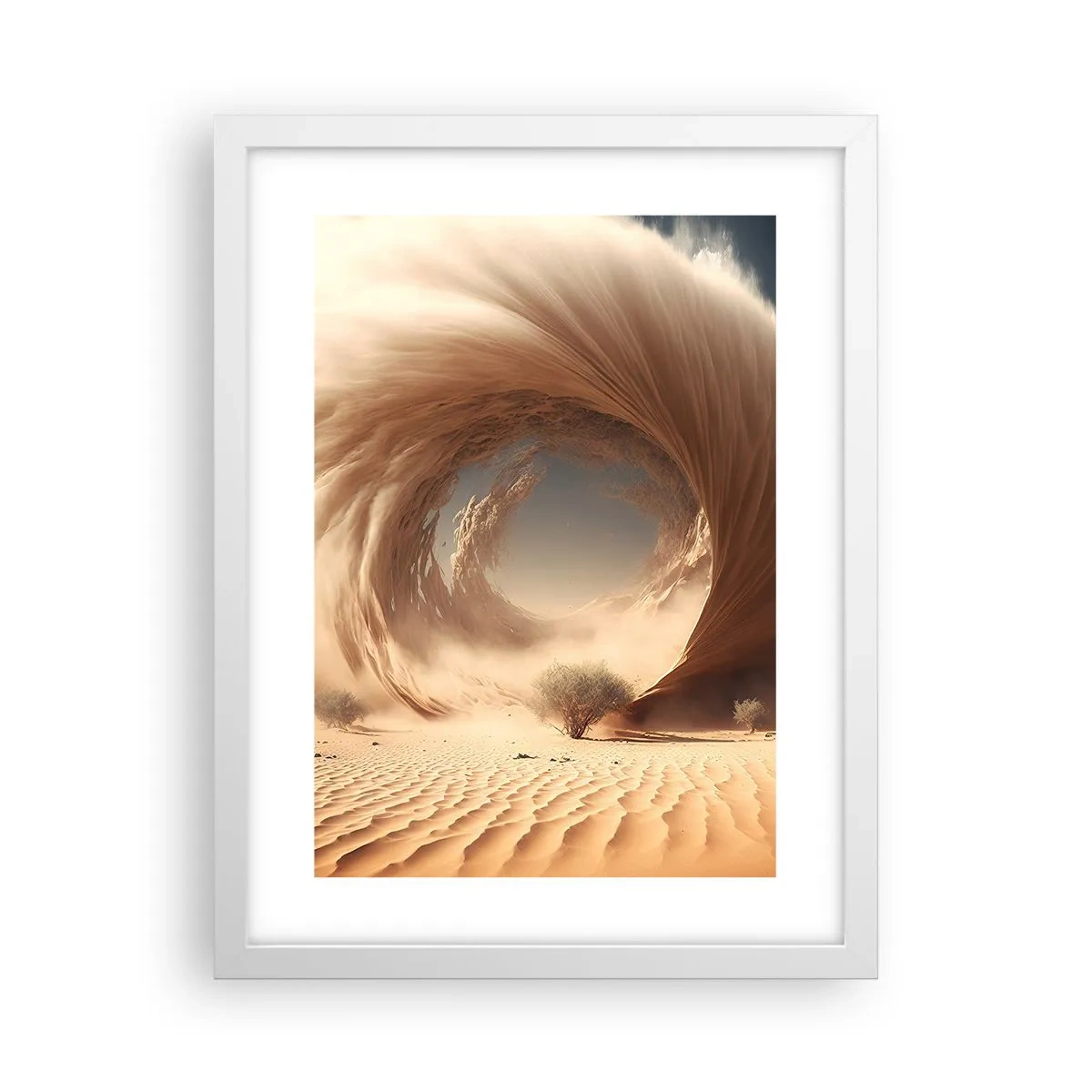 Poster in een witte lijst - Open portaal - 30x40 cm