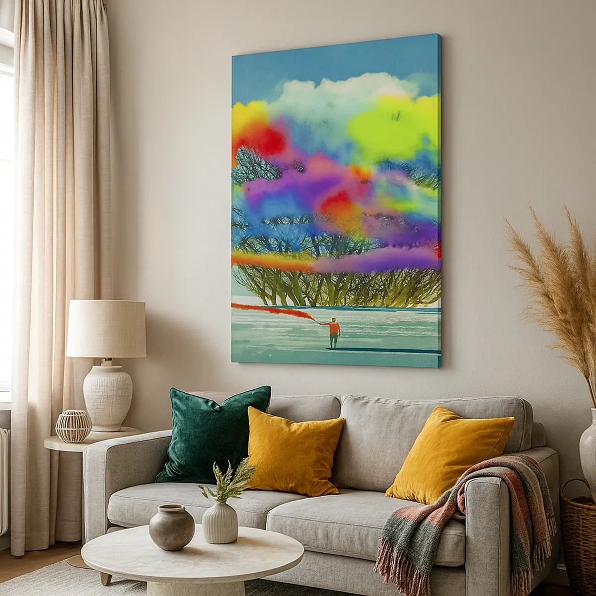 Schilderen op canvas - Breng deze wereld tot leven - 50x70 cm