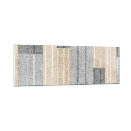 Schilderen op glas - Compositie: houd verticaal - 90x30 cm