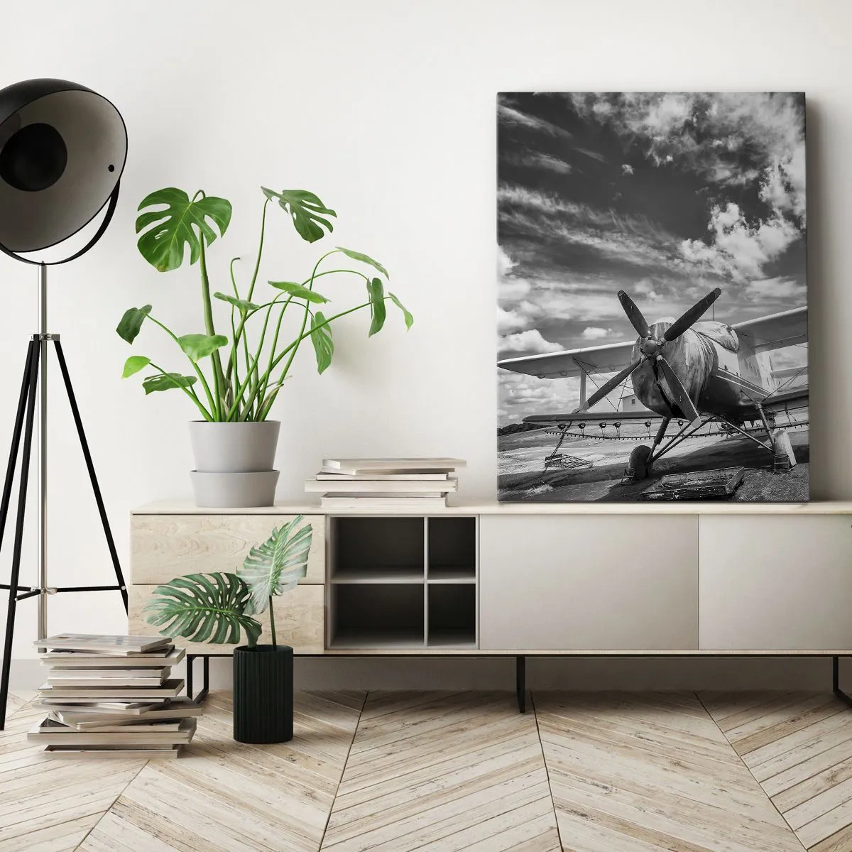 Schilderen op canvas - Ik kan niet wachten! - 50x70 cm