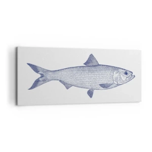Schilderen op canvas - Groeten uit de noordelijke zeeën - 100x40 cm