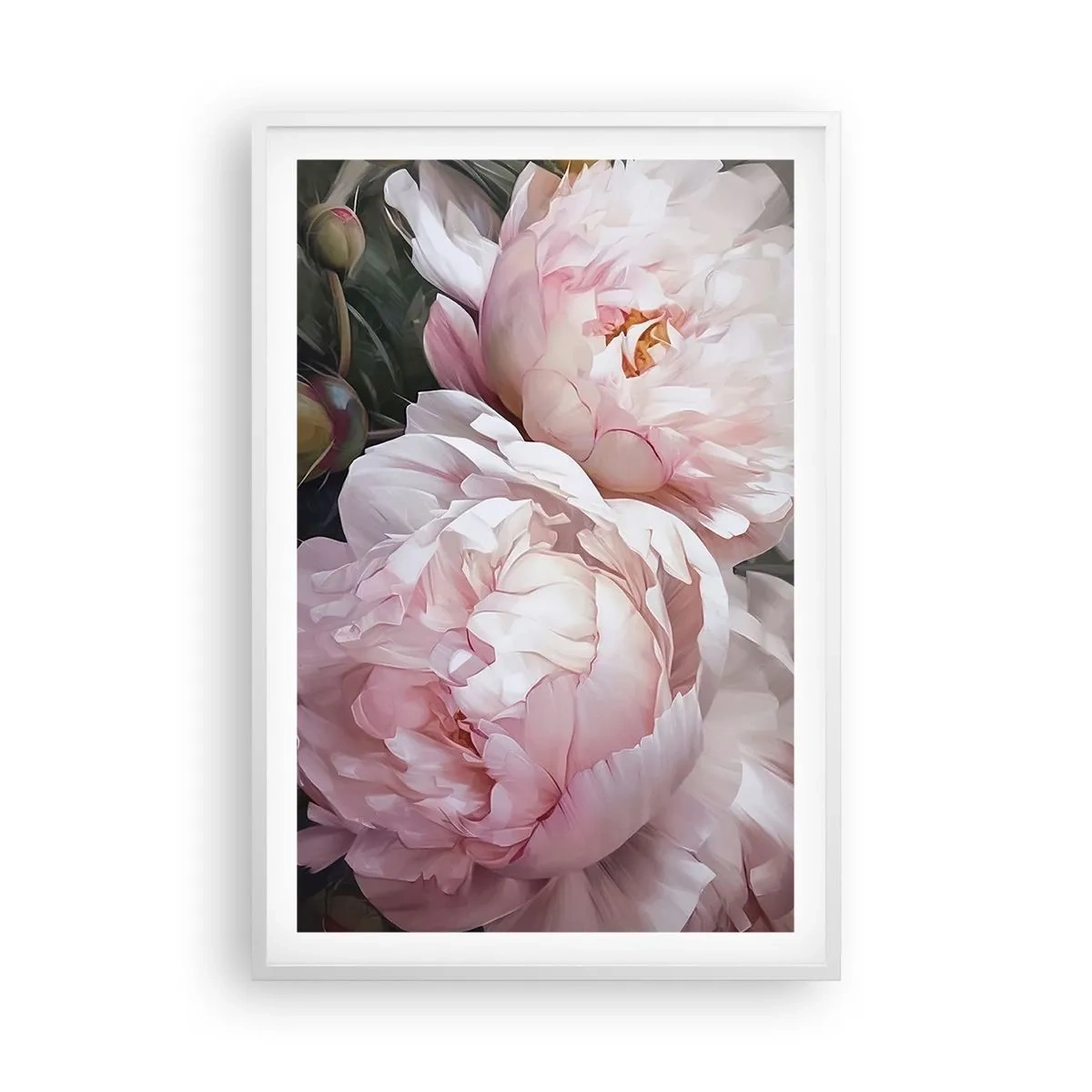 Poster in een witte lijst - In bloei gestopt - 61x91 cm