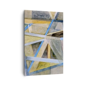 Schilderen op canvas - Recht of diagonaal? - 80x120 cm