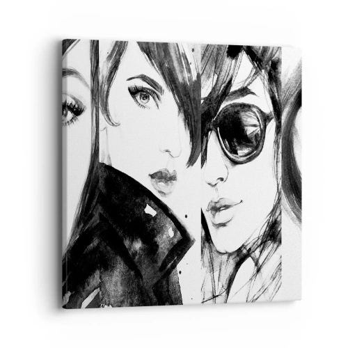 Schilderen op canvas - Schoonheid vermenigvuldigd - 40x40 cm