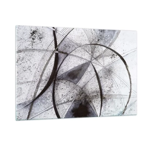 Schilderen op glas - Futuristische fantasie - 120x80 cm