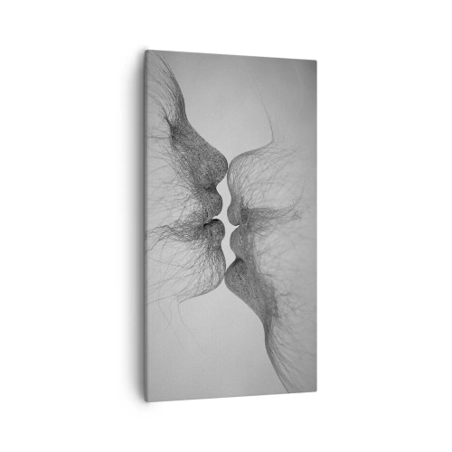 Schilderen op canvas - Kus van de wind - 55x100 cm