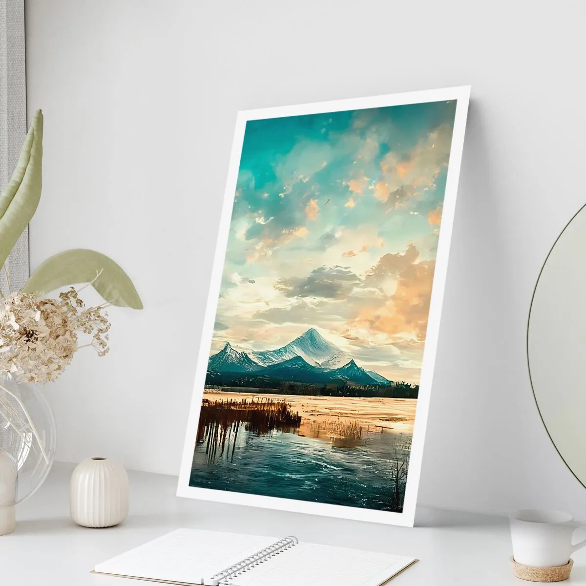 Poster - Onder bescherming van de hemel - 40x50 cm