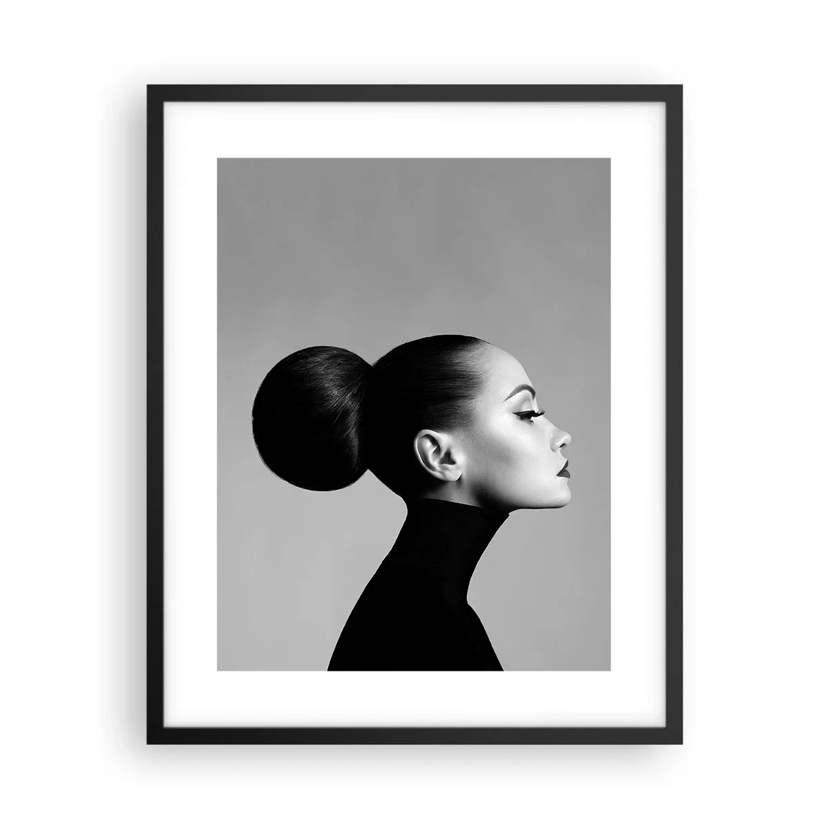 Poster in een zwarte lijst - Moderne Nefertiti - 40x50 cm
