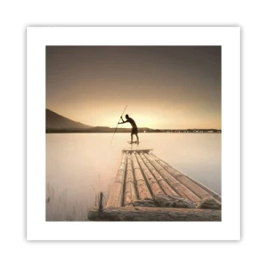 Poster - Voor het slapen gaan - 40x40 cm