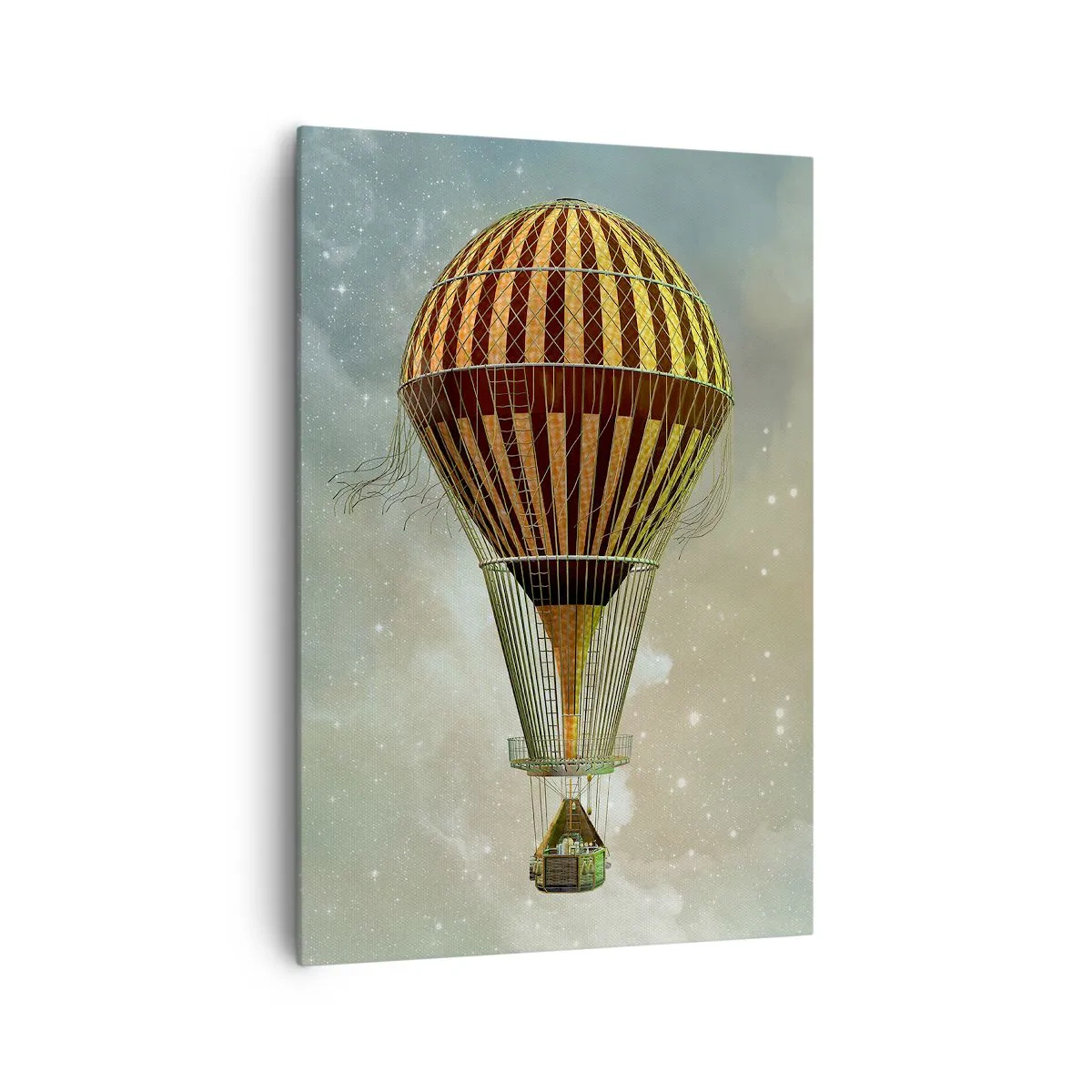 Schilderen op canvas - Baanbrekende vluchten - 70x100 cm