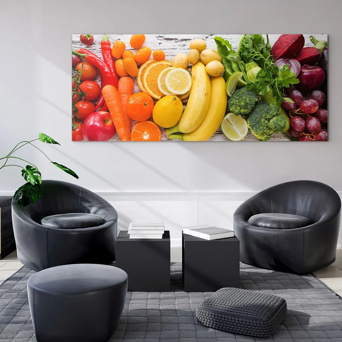 Schilderen op glas - Het is niet genoeg? - 160x50 cm