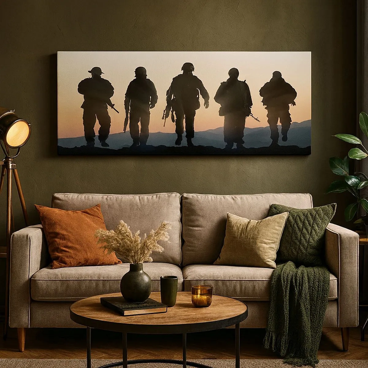 Schilderen op canvas - Welkom in onze wereld - 100x40 cm