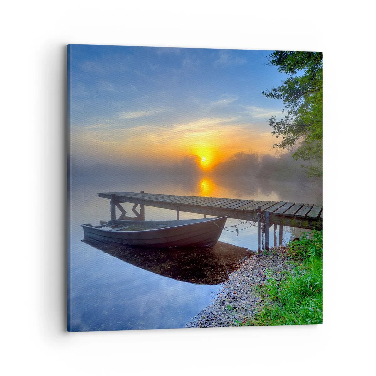 Schilderen op canvas - Hoe gewoon verandert in magie - 70x70 cm
