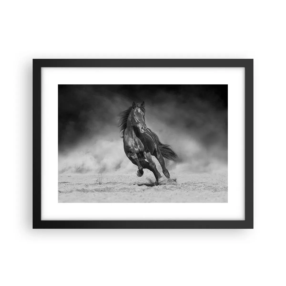 Poster in een zwarte lijst - De emir zelf waardig - 40x30 cm