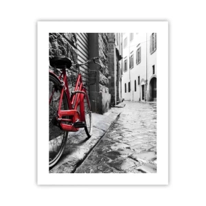 Poster - Echte schoonheid verveelt niet - 40x50 cm