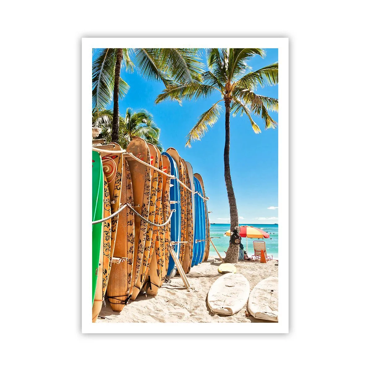 Poster - Zonnig plezier - 70x100 cm