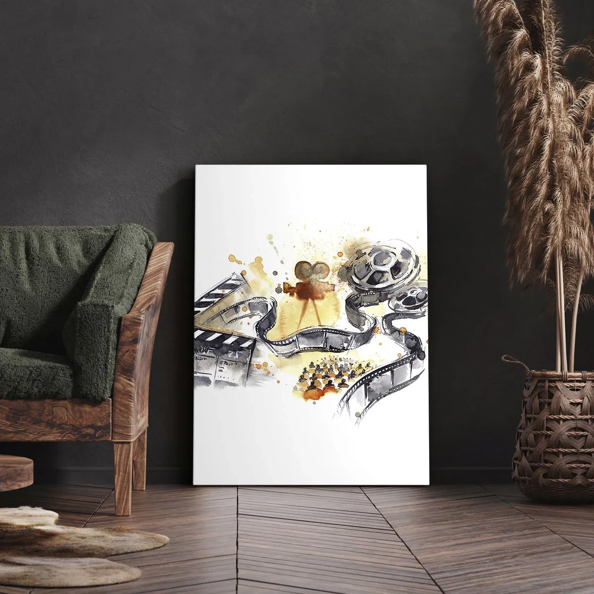 Schilderen op canvas - In het land van dromen - 65x120 cm