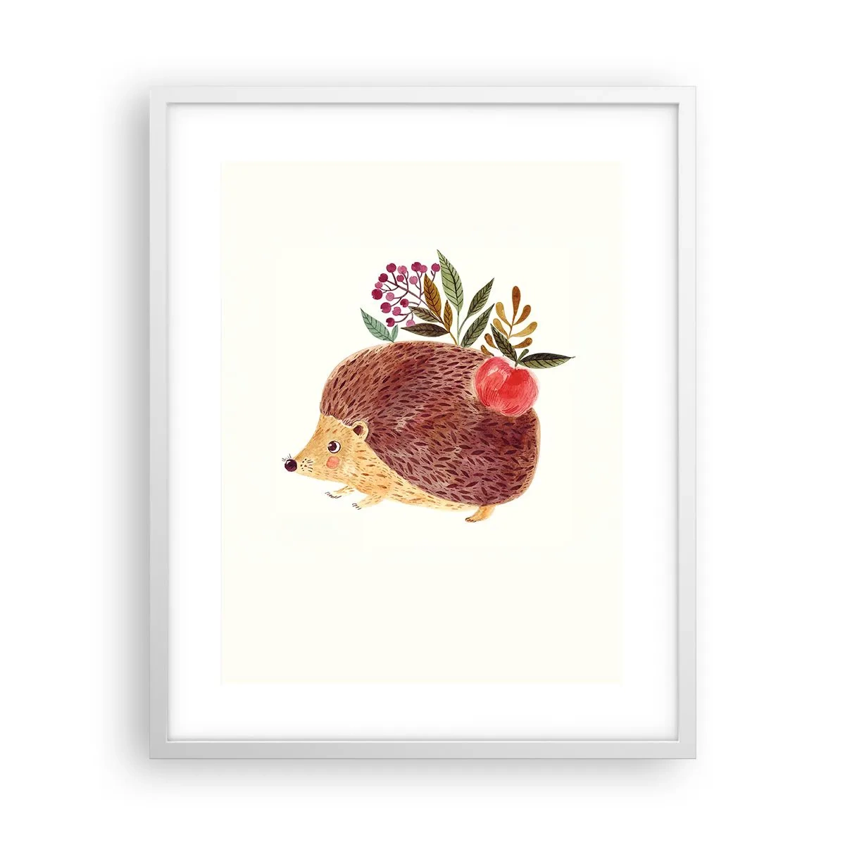 Poster in een witte lijst - En je vindt mij al leuk - 40x50 cm