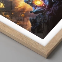 Licht eiken