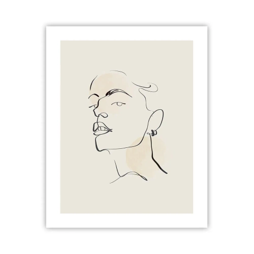 Poster - Een trotse blik - 40x50 cm