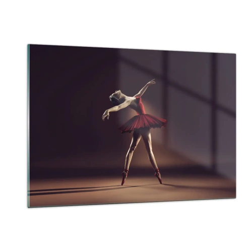Schilderen op glas - Een prima ballerina - 120x80 cm