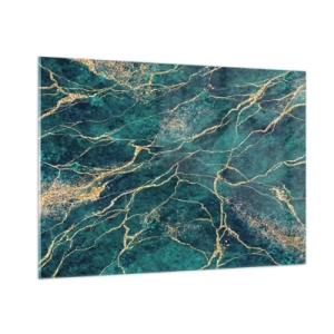 Schilderen op glas - Goudmijn - 100x70 cm