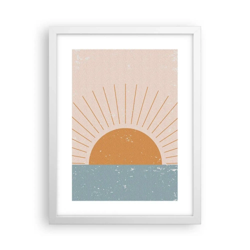 Poster in een witte lijst - Een dagelijks wonder - 30x40 cm