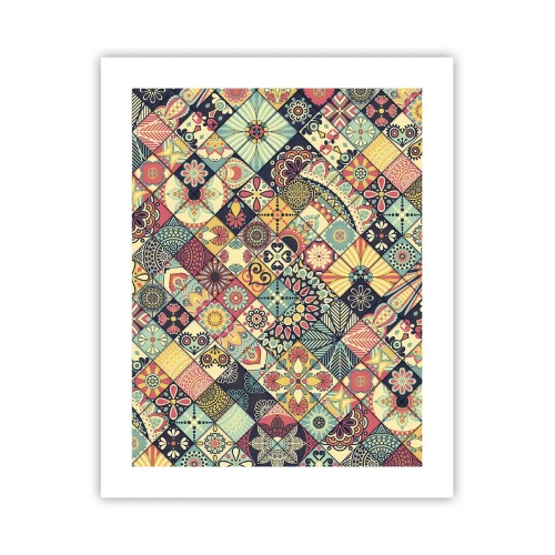 Poster - Marokkaanse sfeer - 40x50 cm