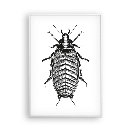 Poster in een witte lijst - Wat een exemplaar! - 70x100 cm