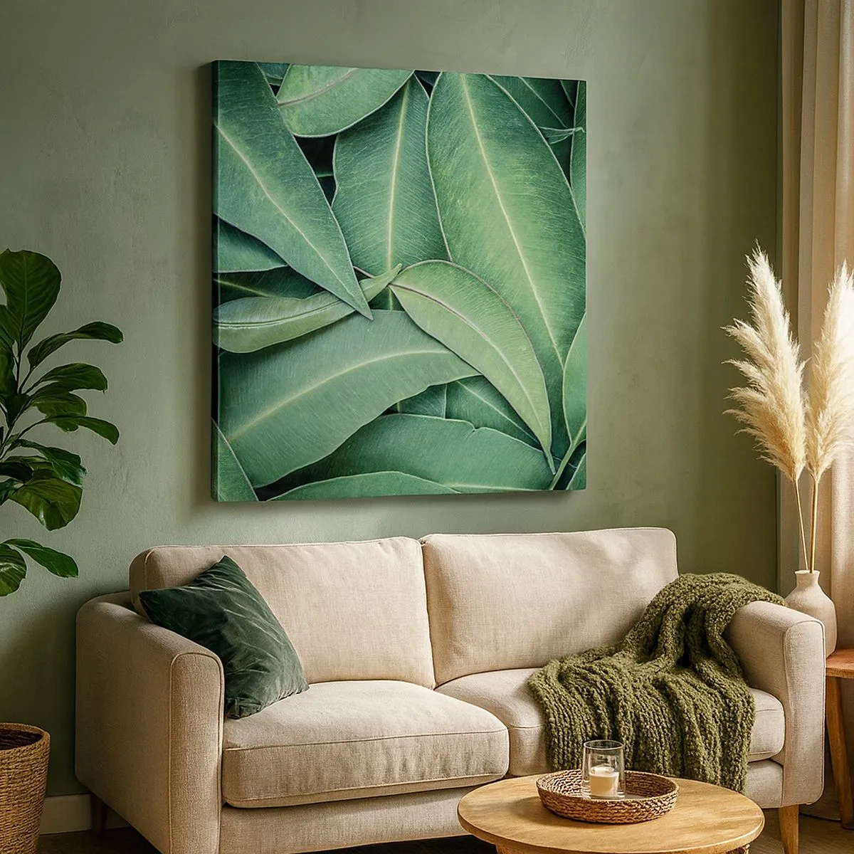 Schilderen op canvas - Sappig en fris - 30x30 cm