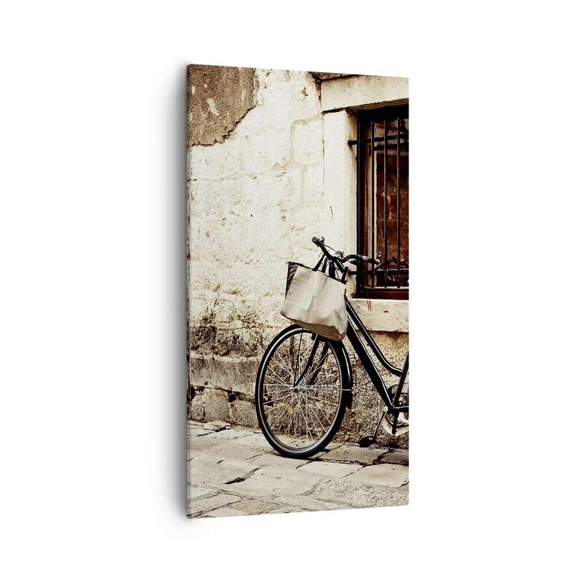 Schilderen op canvas - Terug naar het verleden - 55x100 cm