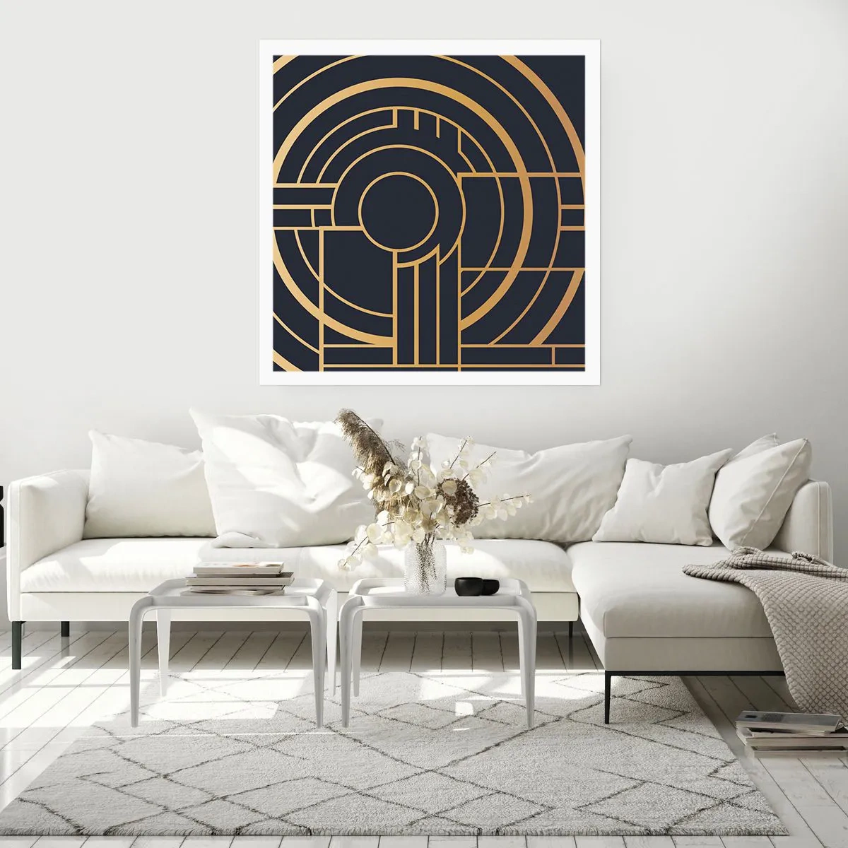 Poster - Draaien van dingen - 30x30 cm