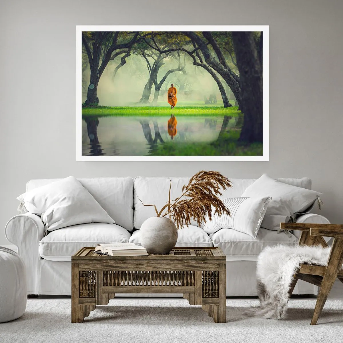 Poster - Op weg naar verlichting - 91x61 cm