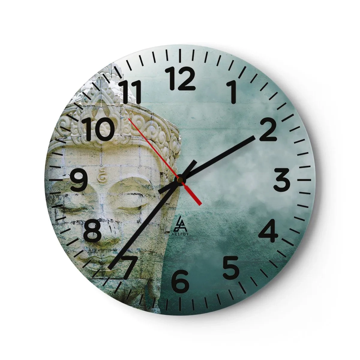 Wandklok - Klok - Op zoek naar het licht - 30x30 cm