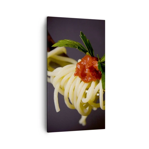 Schilderen op canvas - Een lekker hapje - 45x80 cm