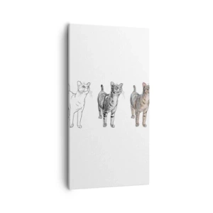 Schilderen op canvas - Les tekenen - 55x100 cm