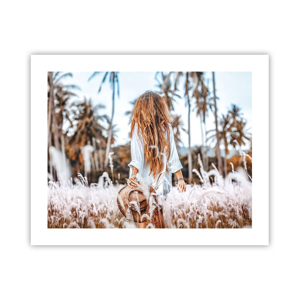 Poster - Geboren uit graspluis - 50x40 cm